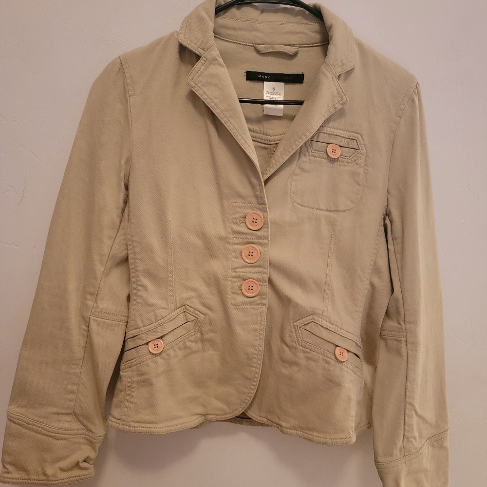 Marc Jacobs khaki blazer
